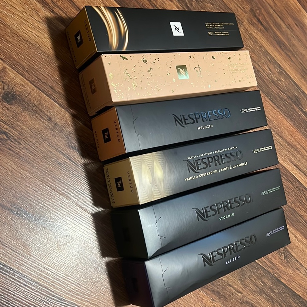 Nespresso vertuo pods